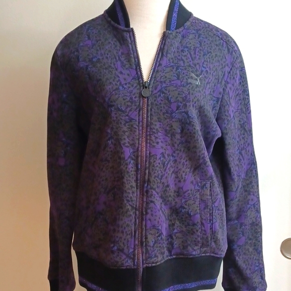 Puma zipper jacket/ size Large - Picture 2 of 5